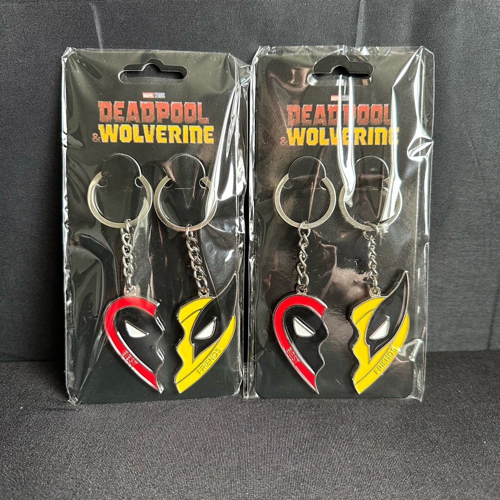 Deadpool & Wolverine Keychains